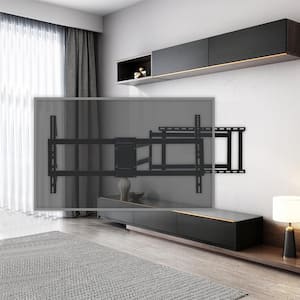 TV Rack Universal Wall Mount for 40-120 in. TVs, Full Motion TV Mounts with Rotation and Tilt Functions, Load 155 lb.