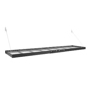 Pro Series 2ft. X 8ft. Wall Mounted Steel Shelf 2.0 in Black