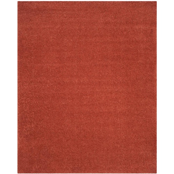 SAFAVIEH Arizona Shag Terracotta 7 ft. x 9 ft. Area Rug