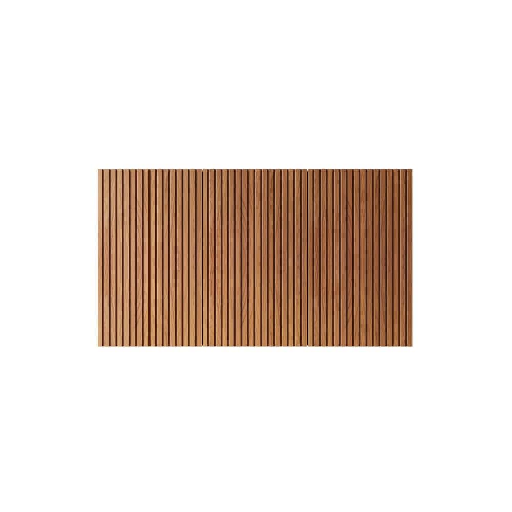 41.34 in. W x 11.81 in. D x 23.62 in. H Wall-Mounted Bathroom Cabinet in Brown Oak with Three Doors price history on PriceWatchPro