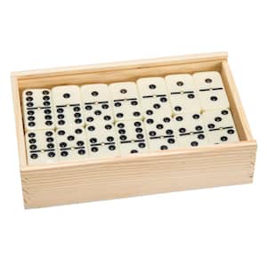 55-Piece Double-Nine Dominoes Set with Case