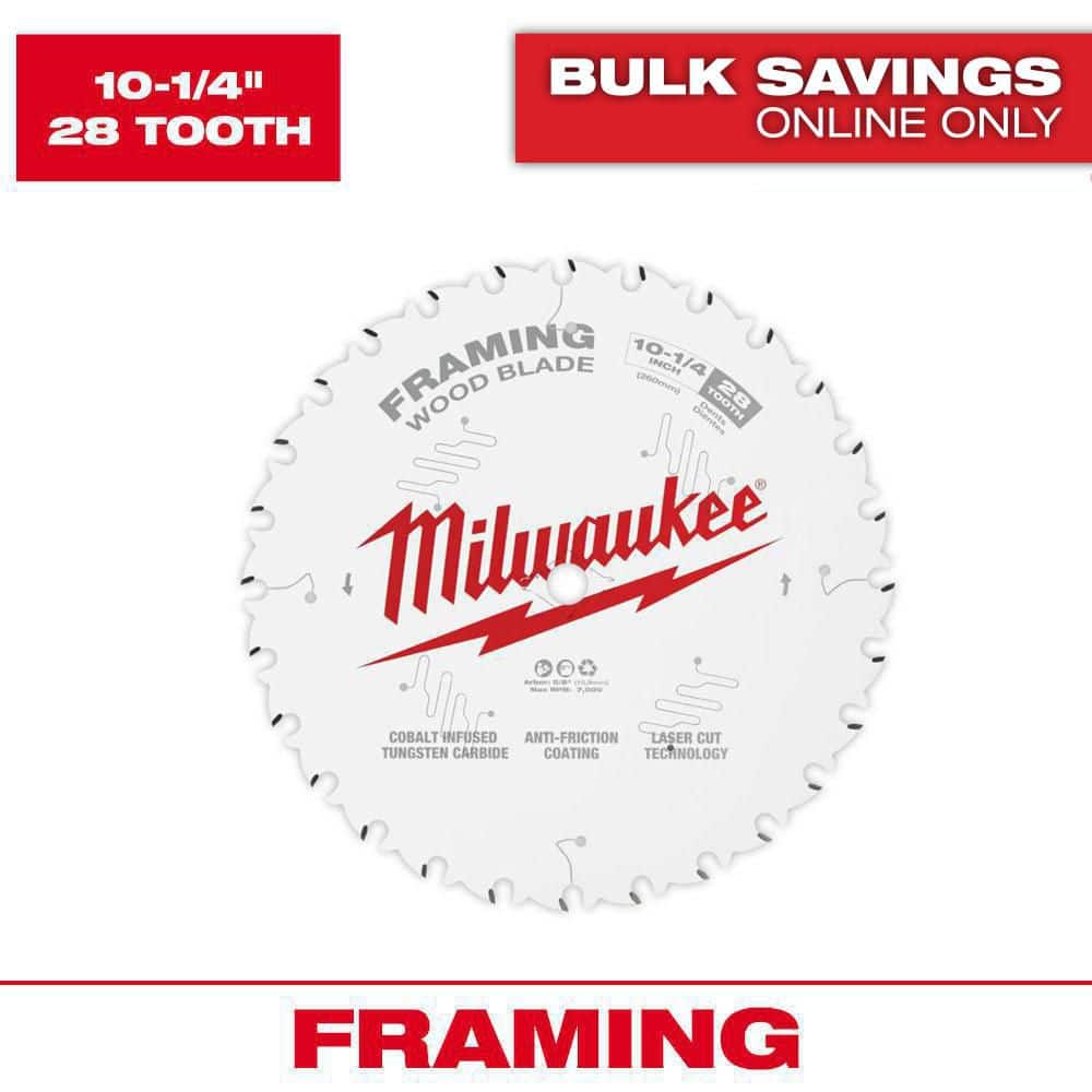 10-1/4 in. x 28-Tooth Framing Circular Saw Blade price history on PriceWatchPro