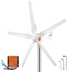 Wind Turbine Generator 500-Watt 5 Blades Auto Adjust Windward Direction Wind Power Generator with MPPT Controller