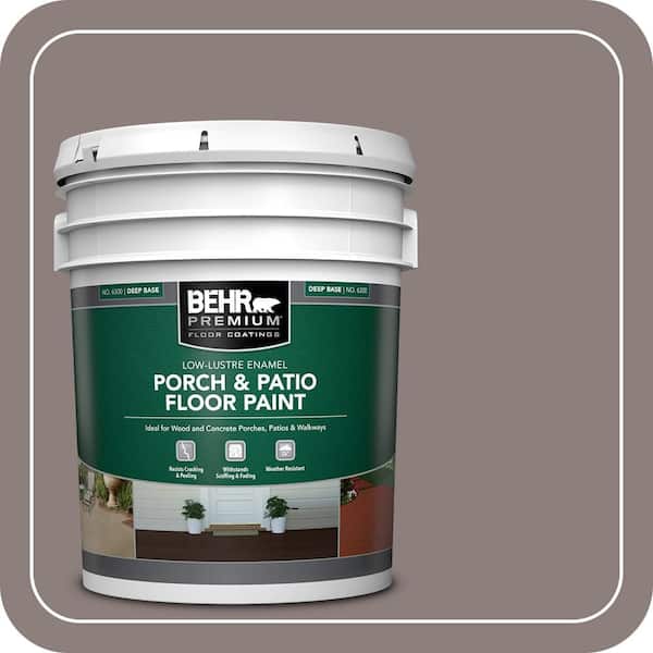 5 gal. #MS-89 Folkstone Low-Lustre Enamel Interior/Exterior Porch and Patio Floor Paint