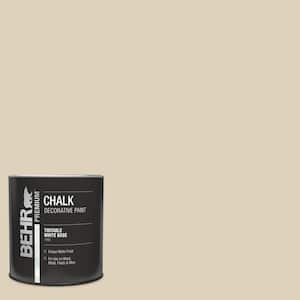 1 qt. #PPU4-12 Natural Almond Interior Chalk Decorative Paint