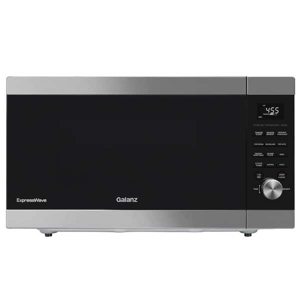  Galanz 0.9 Cu. Ft Air Fry Microwave Stainless Steel: Home &  Kitchen