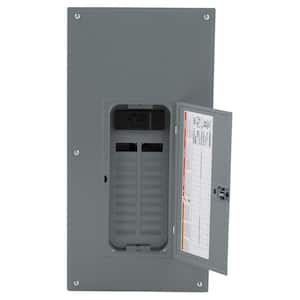 Homeline 200 Amp 20-Space 40-Circuit Indoor Main Breaker Plug-On Neutral Load Center with Cover