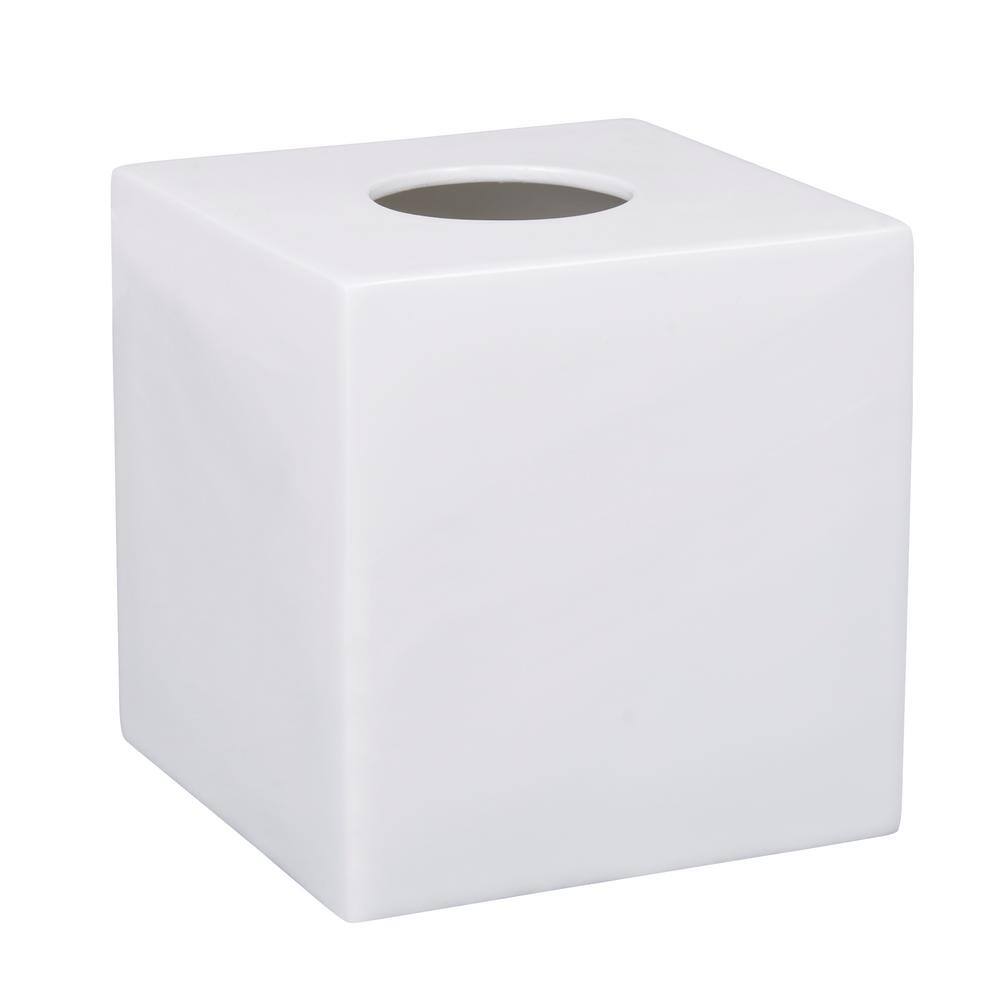 Creative Home High Quality White Acrylic Tissue Holder Tissue Box Cover ...