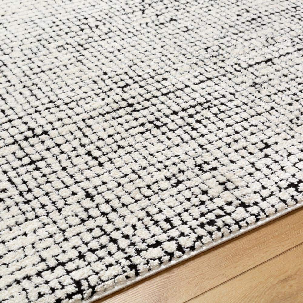 Freud Black 8 ft. x 10 ft. Abstract Indoor Area Rug - thumbnail 5