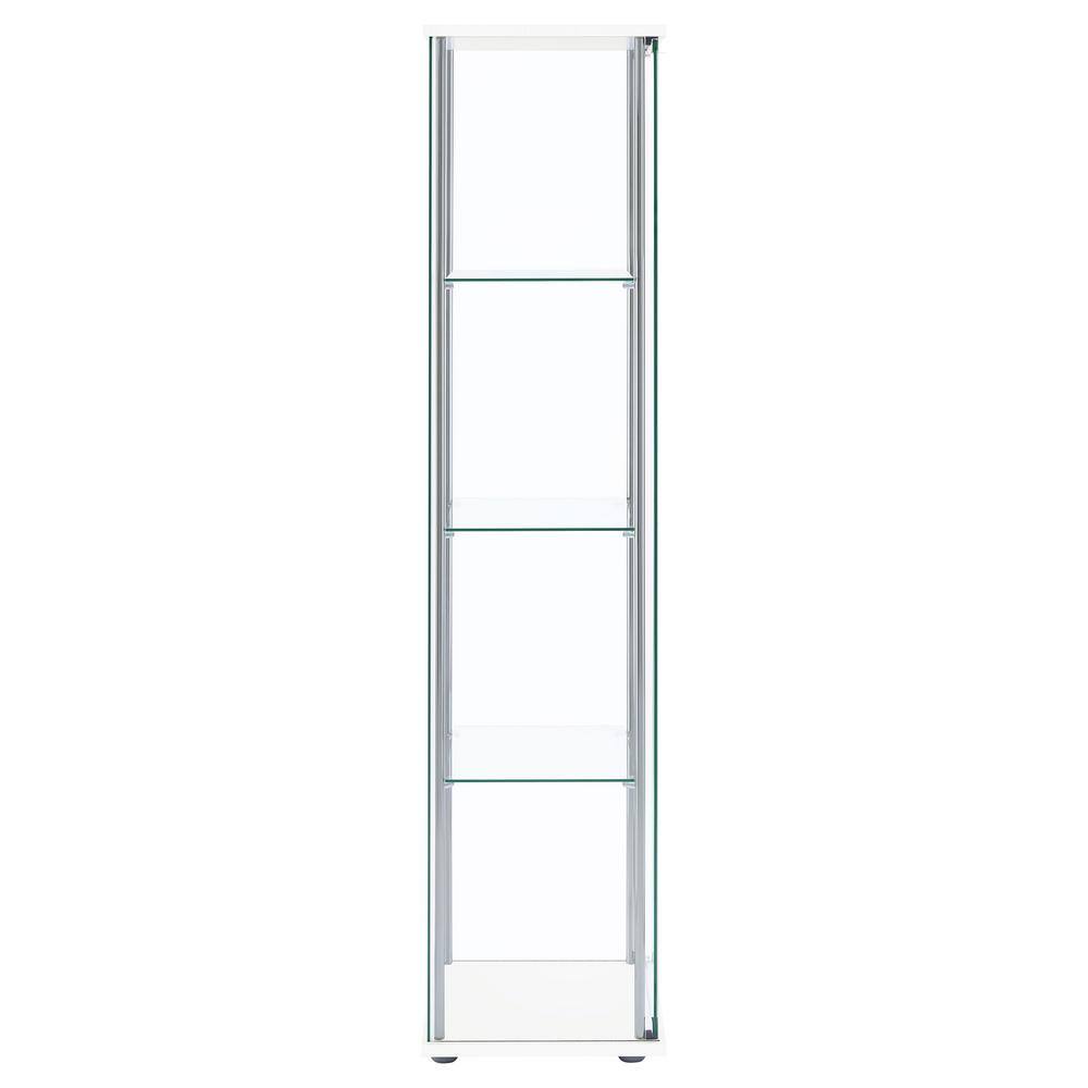Curio Cabinet with 4 Glass Shelves - rated 4.6 stars from 20 reviews