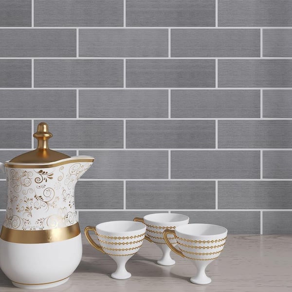 Apollo Tile Verre 11.7 in. x 11.8 in. Matte White Glass