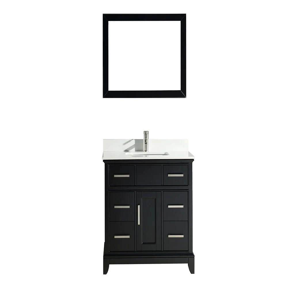 Vanity Art Genoa 36 in. W x 22 in. D x 36 in. H Bath Vanity in Espresso