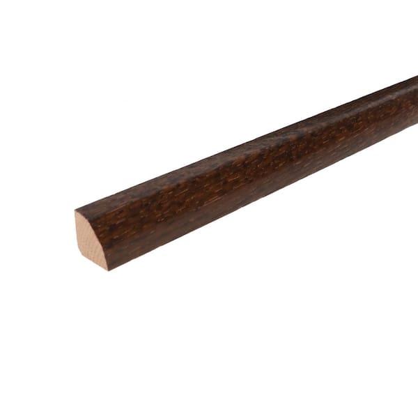Quarter Round Matte Flemish 0.75 in. T x 0.75 in. W x 78 in. L Hardwood Trim