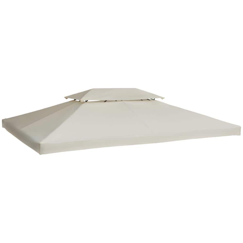 Outsunny Polyester Gazebo Replacement Canopy 100110-052CW Outsunny Polyester Gazebo Replacement Canopy 100110-052CW