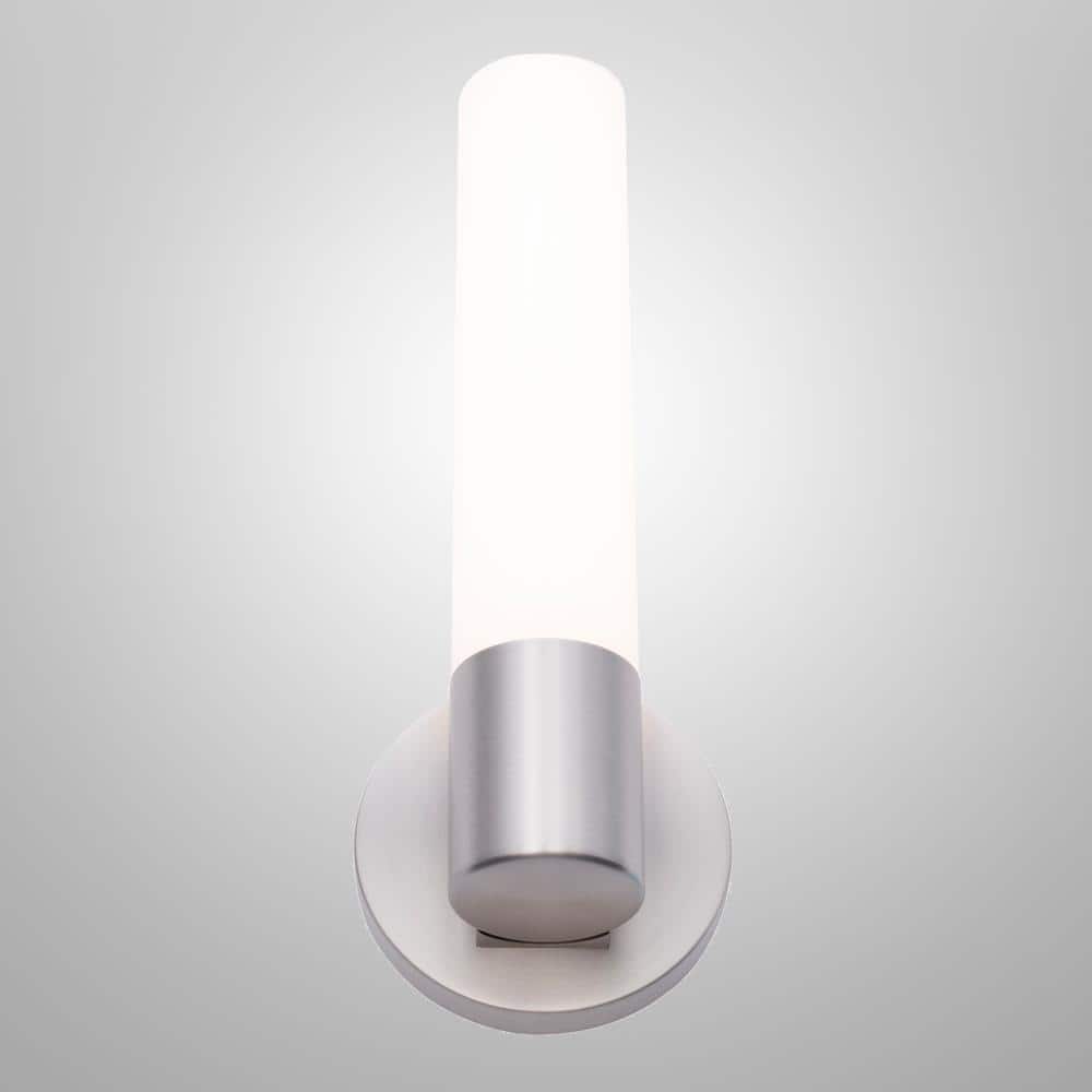 Turbo Cylinder LED Vanity Wall Sconce in Brushed Nickel