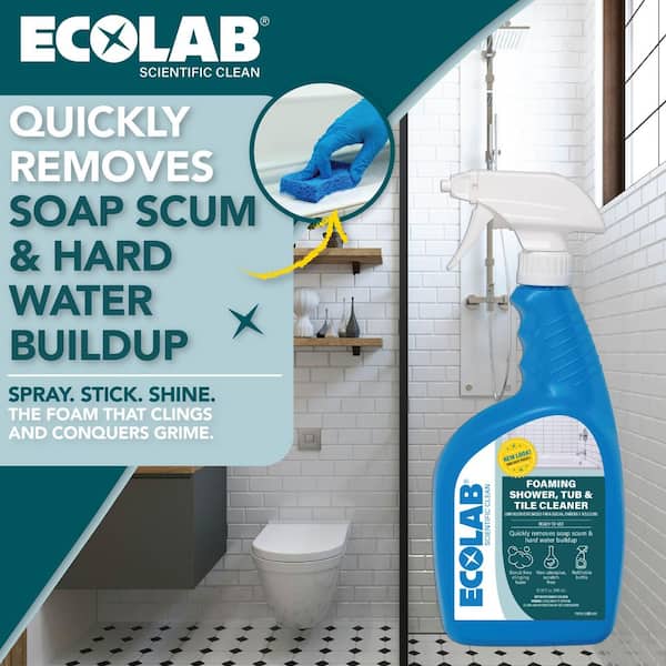 32 oz. Foaming Shower, Tub and Tile No-Scrub All Purpose Cleaner, for Bathroom, Shower, Vanity and Sink