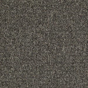 Burana - Canyon Slate - Brown 19 oz. SD Olefin Berber Installed Carpet