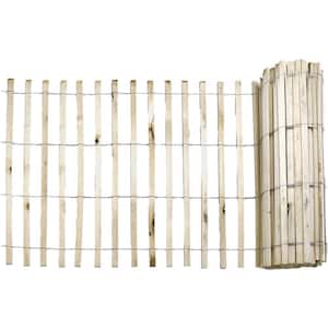 1/4 in. x 4 ft. x 50 ft. Natural Wood Snow Fence