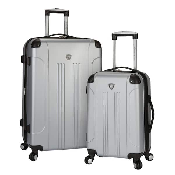 Travelers Club 2-Piece Hardside Vertical Rolling Luggage Set with Spinners
