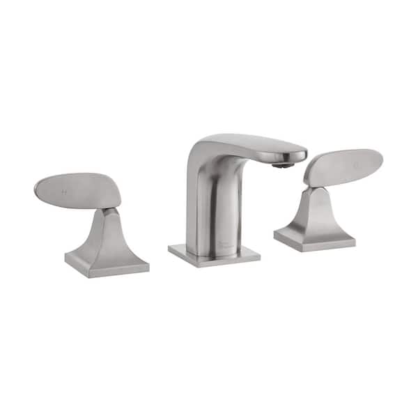 Swiss Madison Chateau 8 in. Widespread Double Handle Bathroom Faucet in Brushed Nickel