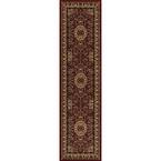 Concord Global Trading Persian Classics Isfahan Red 2 Ft. X 8 Ft ...