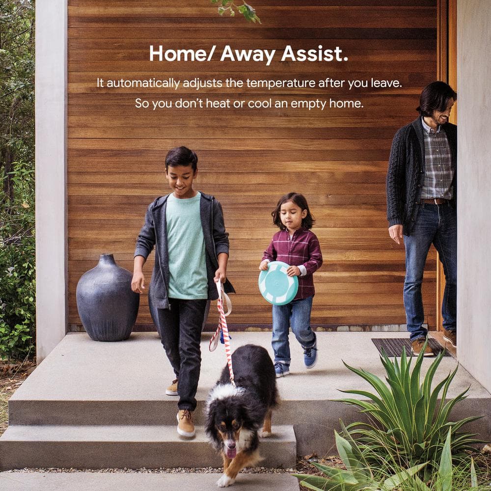 Nest Learning Thermostat - Smart Wi-Fi Thermostat - White