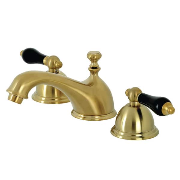 Kingston Brass Duchess 8 in. Widespread 2-Handle Bathroom Faucet in Brushed Brass