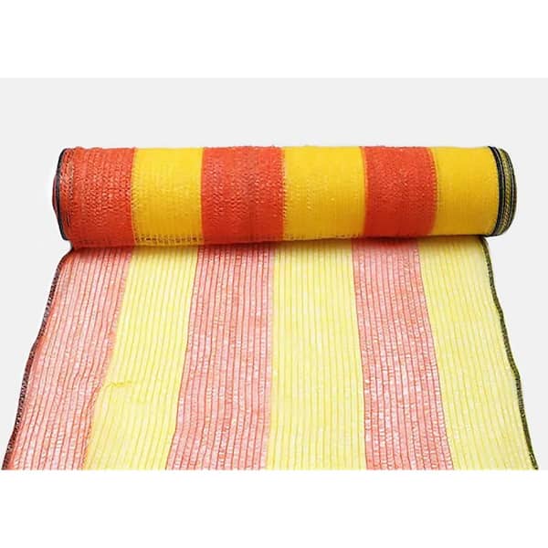 3.3 ft. x 164 ft. Safety Fence Net Construction Barrier, PE Safety Warning Roadblock Netting for Road Construction