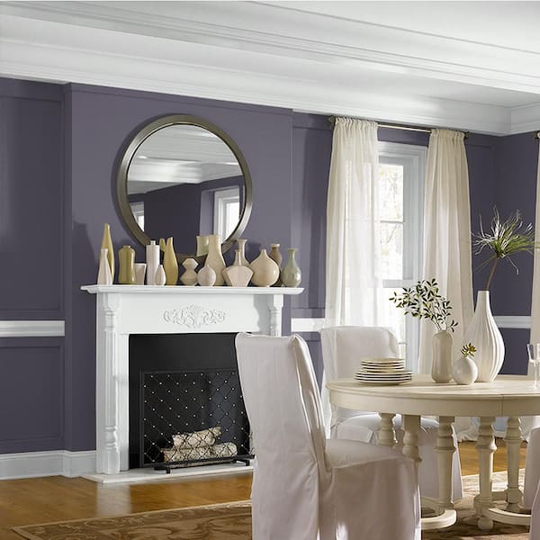 purple gray paint behr