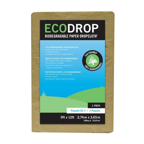 TRIMACO EcoDrop 9 ft. x 12 ft. Paper Drop Cloth