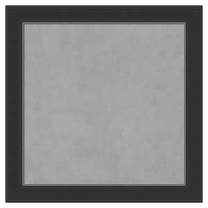 Corvino Black 29 in. x 29 in. Framed Magnetic Board