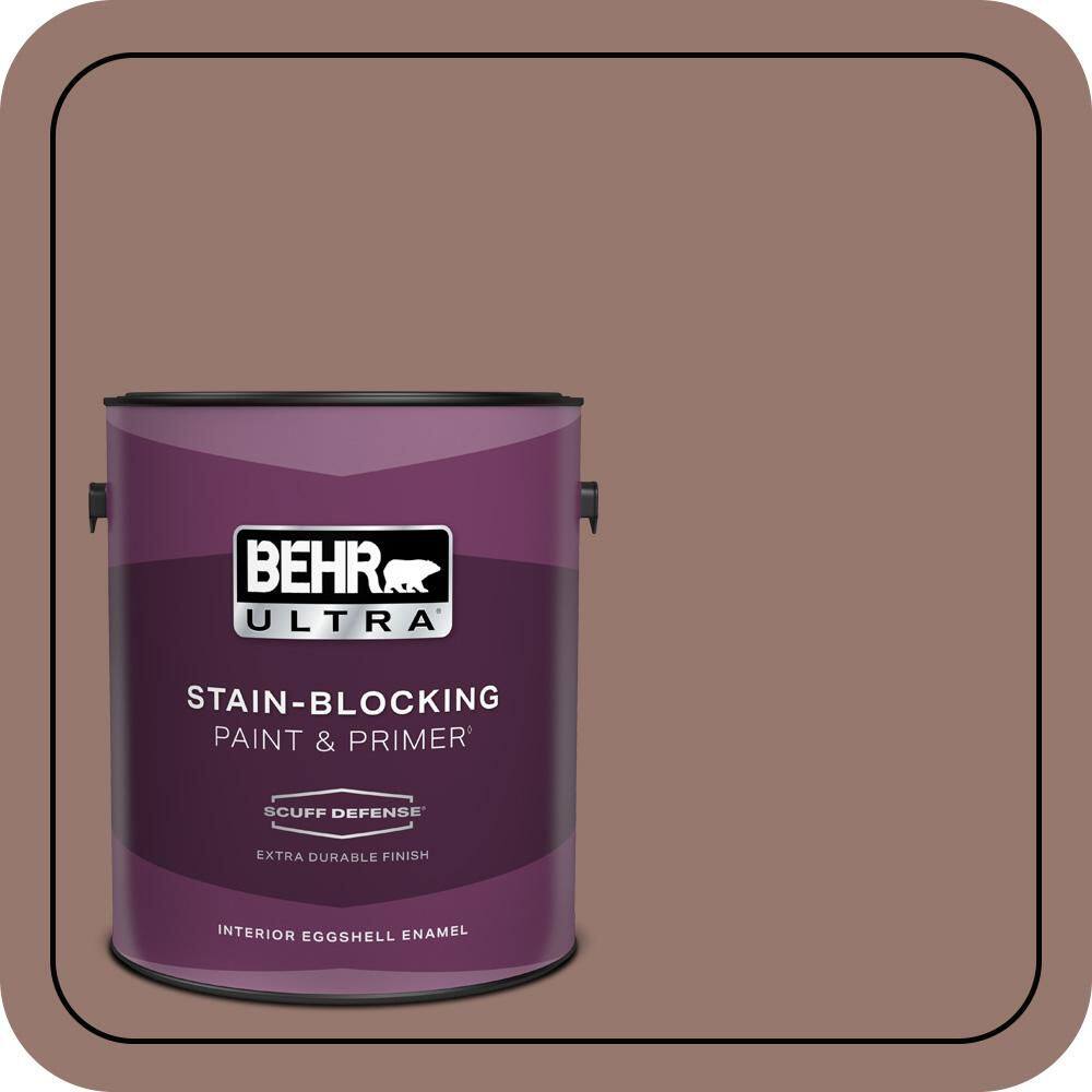 1 gal. #N160-5 Chocolate Delight Extra Durable Eggshell Enamel Interior Paint & Primer price history on PriceWatchPro