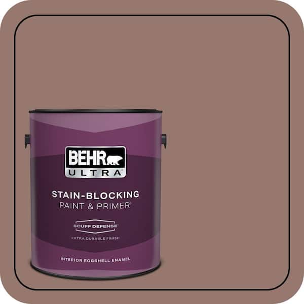 1 gal. #N160-5 Chocolate Delight Extra Durable Eggshell Enamel Interior Paint & Primer