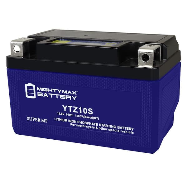 YTZ10S Lithium Replacement Battery compatible with Yuasa YTZ10S