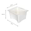 Garment Heavy Duty Large Plastic Laundry Tub 1720 * 1305 * 730 Mm K1400L  Industrial