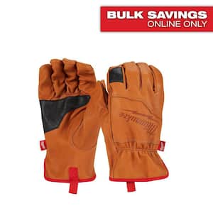 Milwaukee XX-Large Goatskin Leather Gloves 48-73-0014 - The Home Depot
