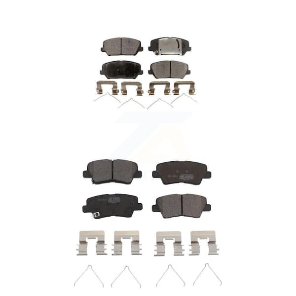 TEC Front Rear Ceramic Brake Pads Kit for Hyundai Veloster KTC-100569