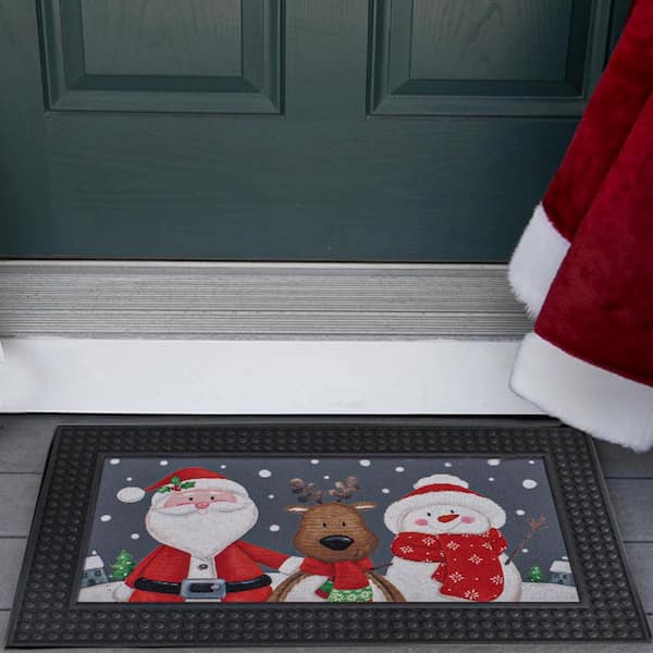 Doormat, Personalized Fall Red Truck Doormat - 18 X 30, Outdoor