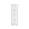 Avanity Allie 24 In. W X 16 In. D X 65 In. H Floor Cabinet In White 