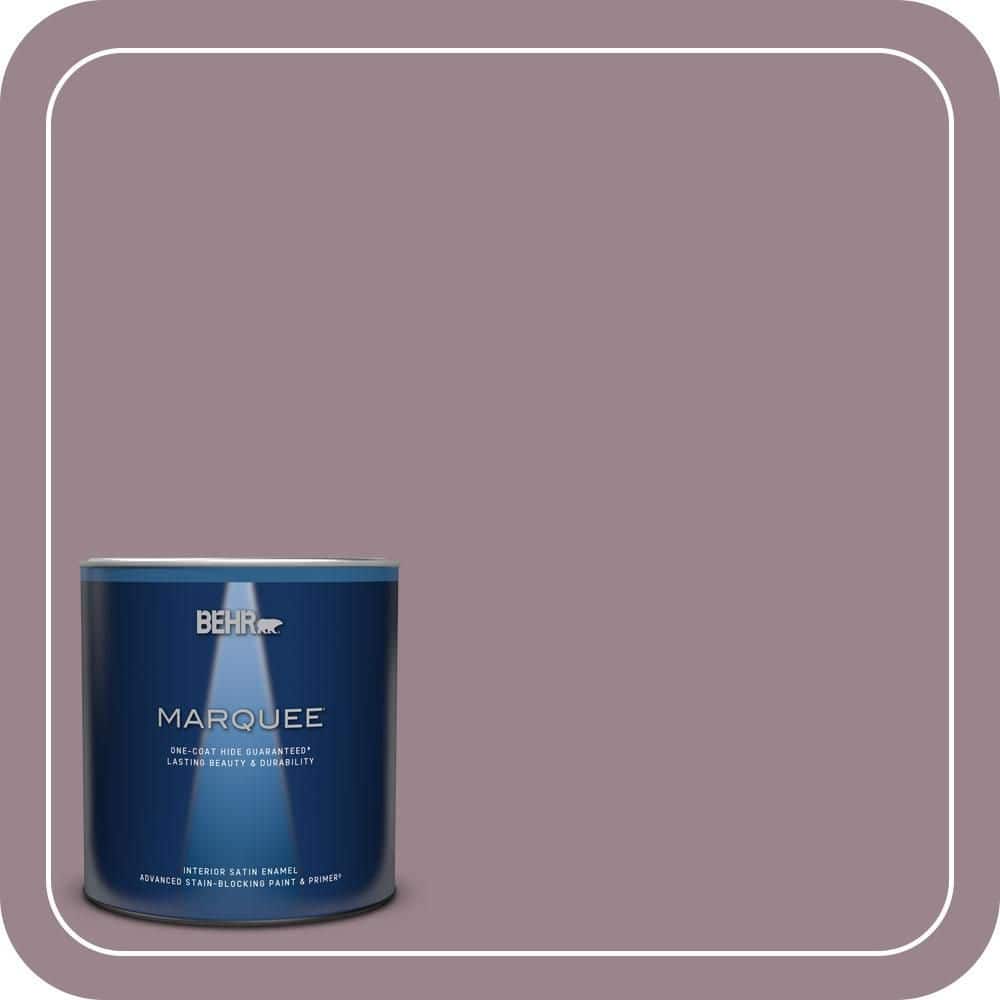 1 qt. Home Decorators Collection #HDC-CL-05 Orchard Plum One-Coat Hide Satin Enamel Interior Paint & Primer price history on PriceWatchPro