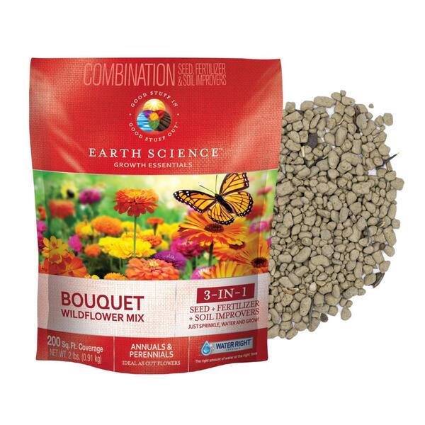 EARTH SCIENCE 2 lb. Bouquet All-in-One Wildflower Mix with Seed