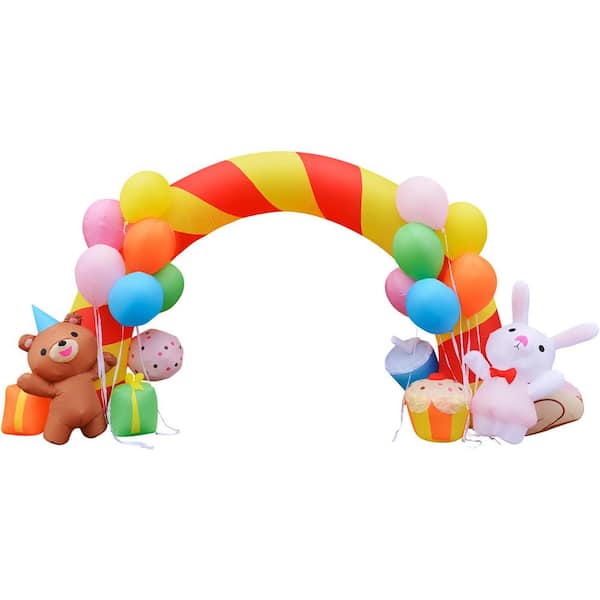LAST ONE Rainbow Friends Balloons 4 Stacks Party Decor Kit 