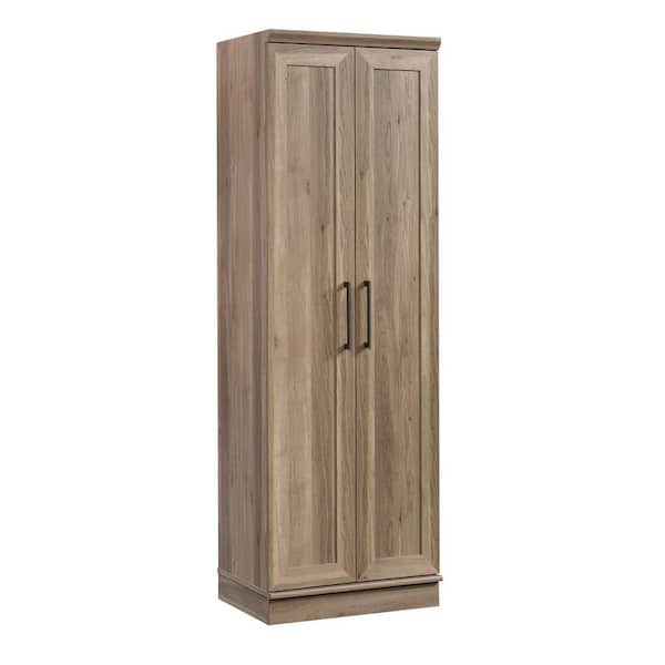 Sauder Homeplus 23 In Salt Oak Wide Storage Cabinet 422426 The Home Depot 7954