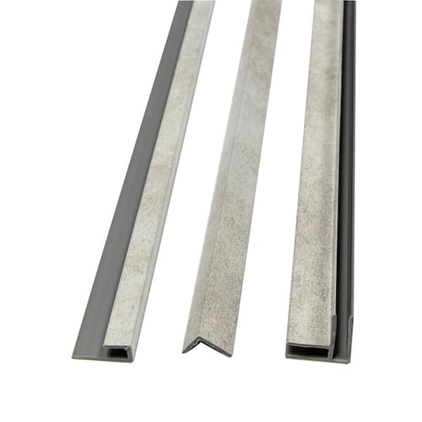 PALISADE Wind Gust 94 in. Vinyl Backsplash Accessory Trim Kit