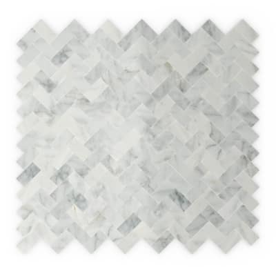 Inoxia Speedtiles Ocean White And Gray 12 09 In X 11 65 In X 5mm Stone Self Adhesive Wall Mosaic Tile 11 76 Sq Ft Case Is02a2c117014l The Home Depot