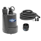 1/4 HP Submersible Thermoplastic Utility Pump Kit