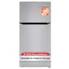 LG 24 cu. ft. Top Mount Freezer Refrigerator with Multi-Flow Air System in Stainless Steel, Garage Ready LHTNS2403S