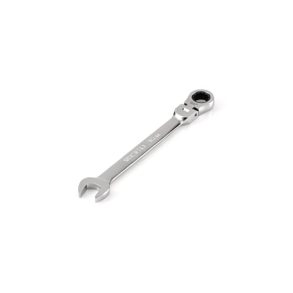 TEKTON 1/2 in. Flex Head 12-Point Ratcheting Combination Wrench