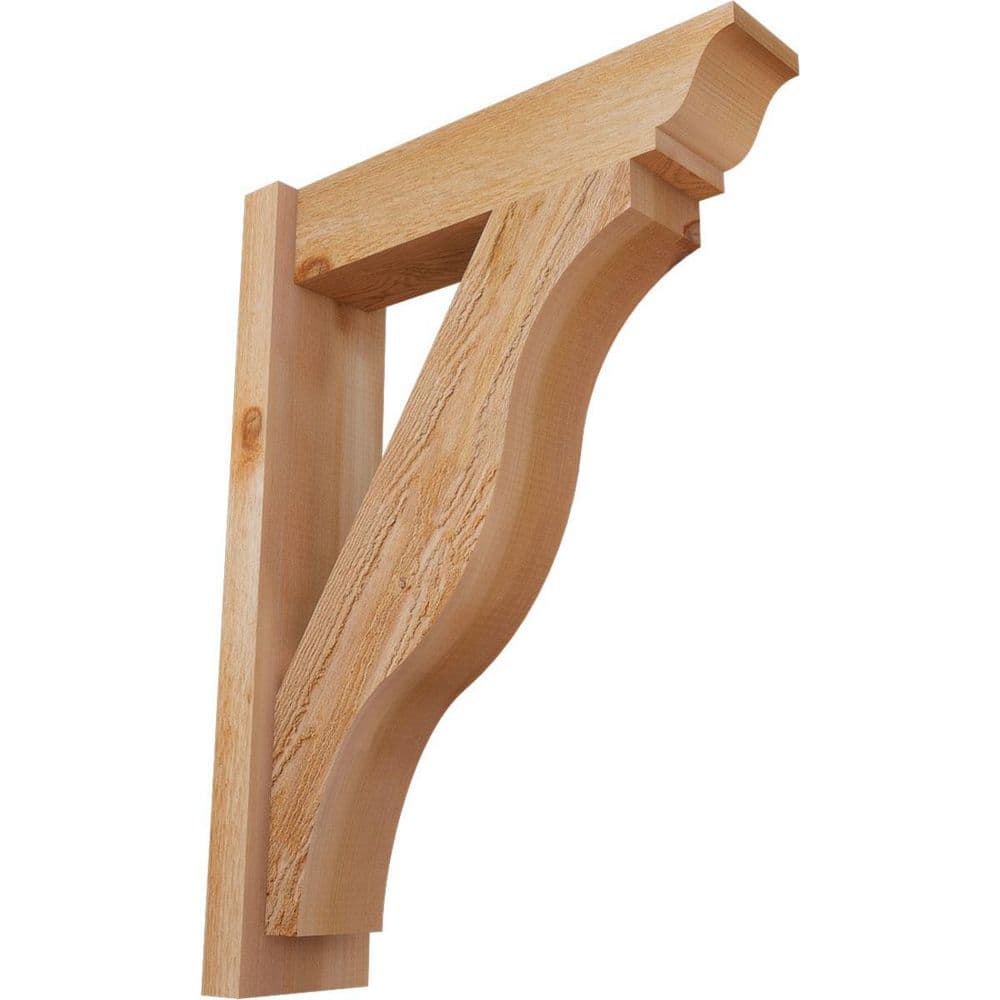 6 in. x 30 in. x 22 in. Western Red Cedar Fuston Traditional Rough Sawn Outlooker price history on PriceWatchPro