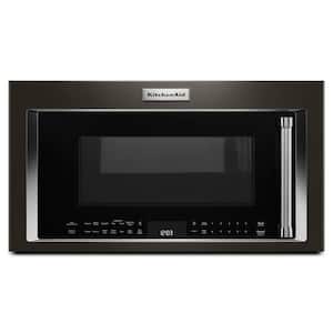 30 in. 1.9 cu. ft. Over the Range Convection Microwave in PrintShield Black Stainless w/Sensor Cooking Technology